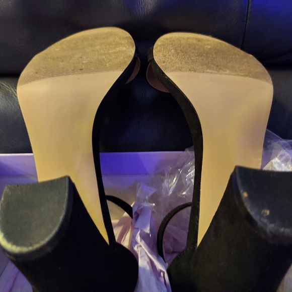 Madden girl black block heel sandals - Picture 6 of 7